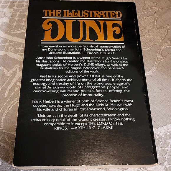 RARE BOOK: The Illustrated Dune by Frank Herbert, 1978 paperback ed, (F-G cond.) - Picture 5 of 16